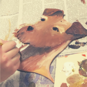 Holz­schil­der gestal­ten – Work­shop für Jugend­li­che und Erwachsene