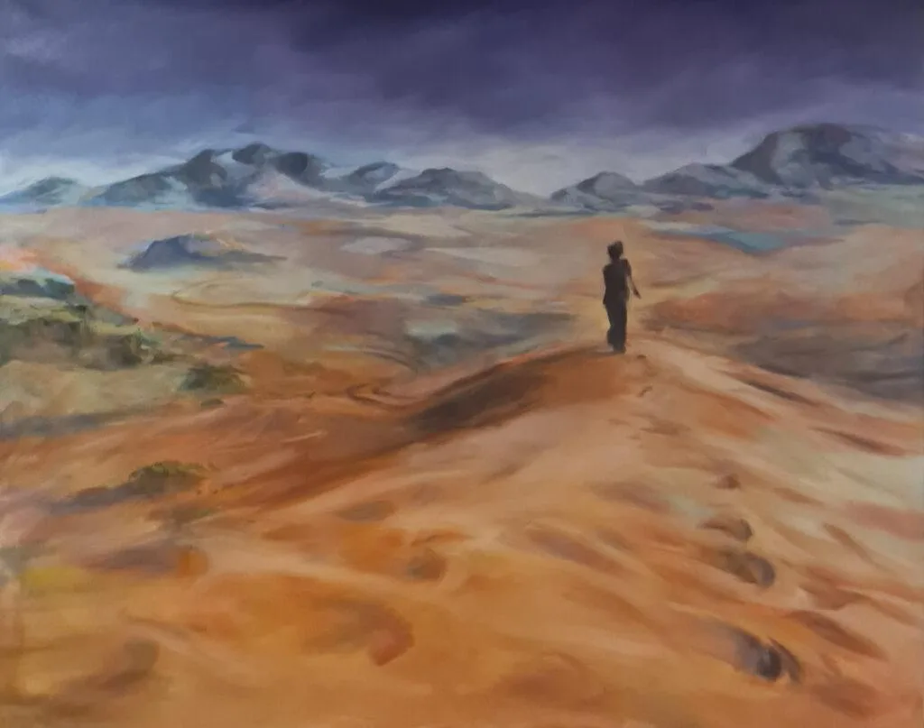 Wüstengemälde Axel Jung
